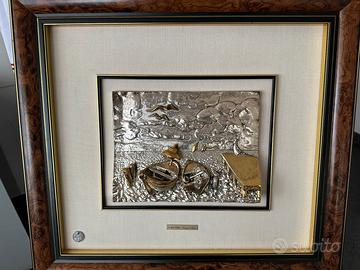 Quadro Beltrami argento