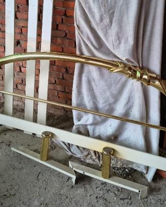 letto in ottone 