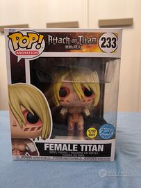 Funko pop female Titan l'attacco dei giganti 