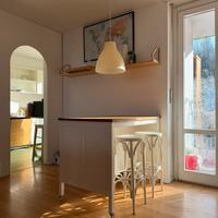 Bancone cucina su ruote
