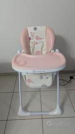 Seggiolone pappa Kinderkraft Yummy Rosa