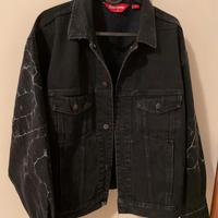 Supreme Shibori Denim Trucker Jacket