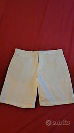 pantaloncini uomo bianco Pull & Bear