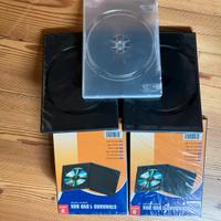 DVD vergini, custodie DVD, cassette registratore