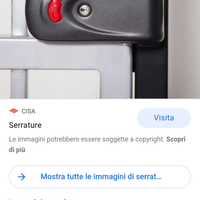 Serratura cisa