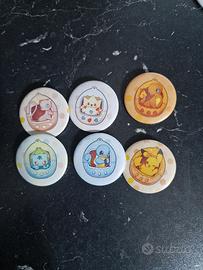 Spillette Pokemon Pikachu, Squirtle, Charmender