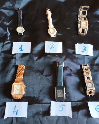 Lotto di 6 Orologi da Donna