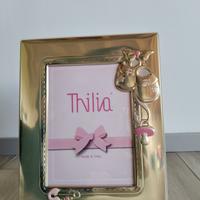 cornice argento bambina 