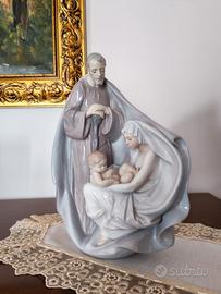 Statua LLADRÒ "La nascita di Gesù" Sacra famiglia