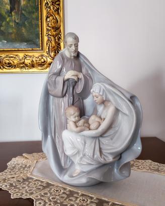 Statua LLADRÒ "La nascita di Gesù" Sacra famiglia