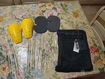 jeans moto taglia L