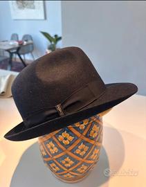 Cappello Borsalino blu uomo