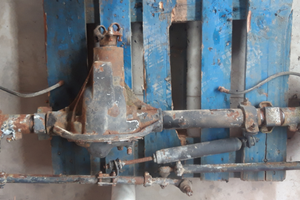 Ponte anteriore Jeep Willys C3 + ant UAZ