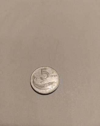 moneta 5 lire