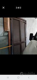 balcone alluminio legno 