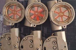 indicatori di flusso  gems rotorflow (ottone)