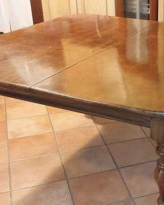 Tavolo antico a manovella fine '800