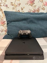 Sony PS4 Slim 1TB + Controller DualShock 4 e cavi