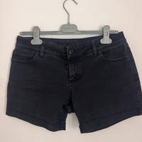 Shorts neri in denim Gucci originali – Taglia 44