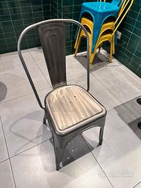 Sedie stile induatriale ferro