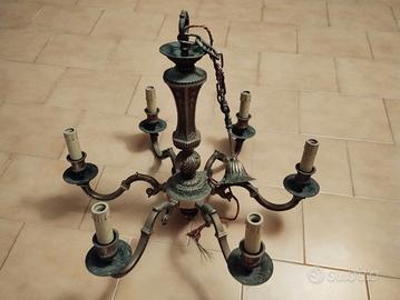 lampadario 6 bracci