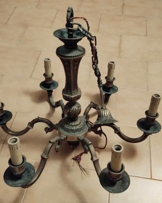 lampadario 6 bracci