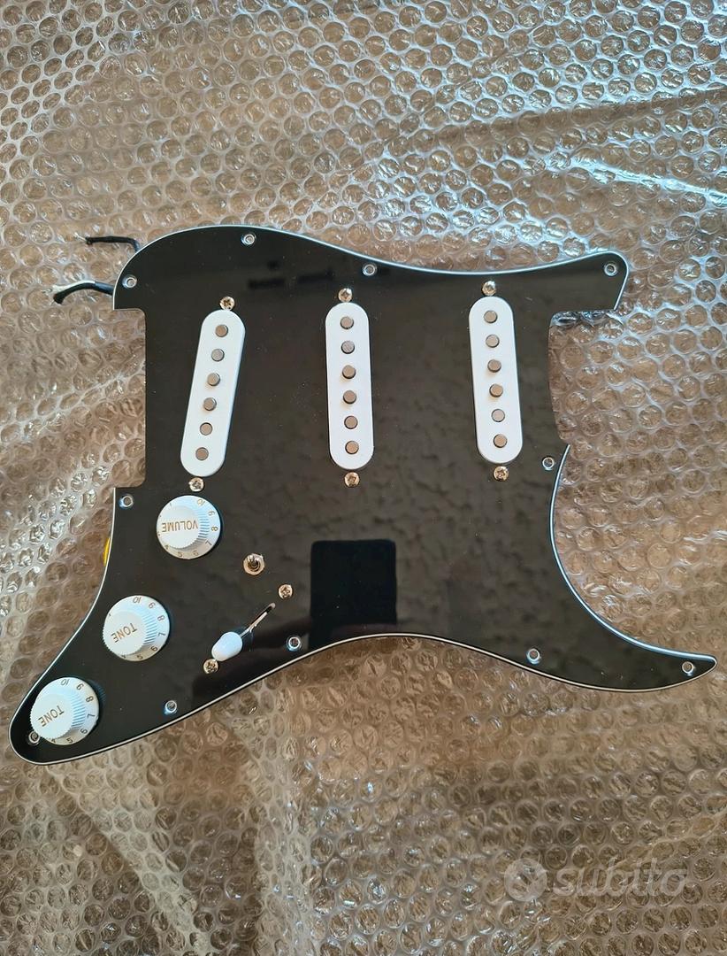 Copri Pickup per FENDER STRATOCASTER chitarra colore NERO Pick