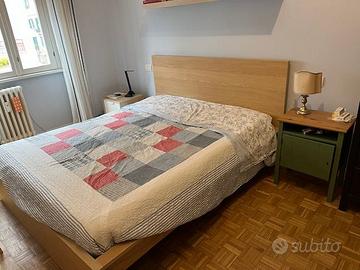 Letto matrimoniale e materasso