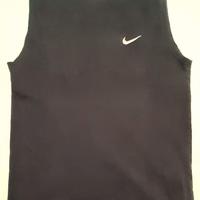 Maglia Nike nera smanicata