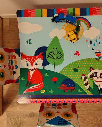 TAVOLINO IN LEGNO PER BIMBI