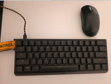 Wooting 60HE + Logitech G Pro X Super light 2