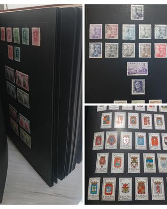 esclusiva collezione di 1400 Francobolli Spagnoli