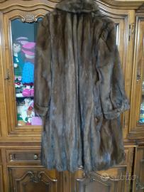 cappotto taglia M Visone originale con pelli firma