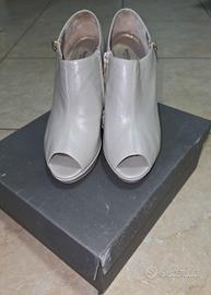 Scarpe NeroGiardini Peep-Toe - Grigio/Beige 