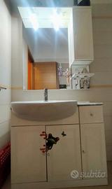 mobile bagno e specchiera
