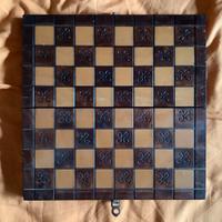 Scacchiera da viaggio con dama