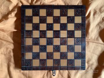 Scacchiera da viaggio con dama