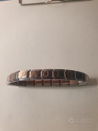 Nomination Bracciale uomo componibile acciaio