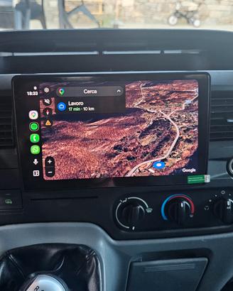 radio car play Ford transit 2005/2013 