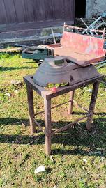 Piegatrice manuale per lamiera da banco  vintage