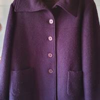 Cappotto in lana cotta