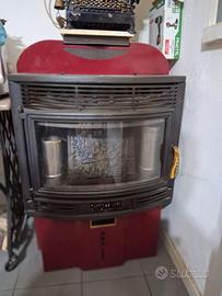 Stufa a pellet marca Palazzetti