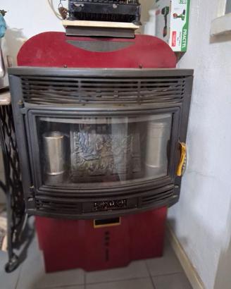 Stufa a pellet marca Palazzetti