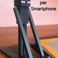 Smartphone support Minecraft style Enderman