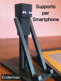 Smartphone support Minecraft style Enderman
