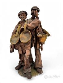 Scultura in terracotta artigianale