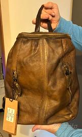 Zaino in vera pelle