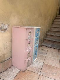 Cassettiera bambini in legno