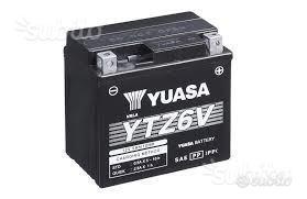 Batteria yuasa ytz6v honda cbr 125