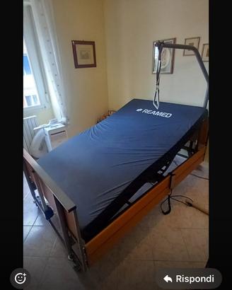 Letto  ortopedico motorizzato